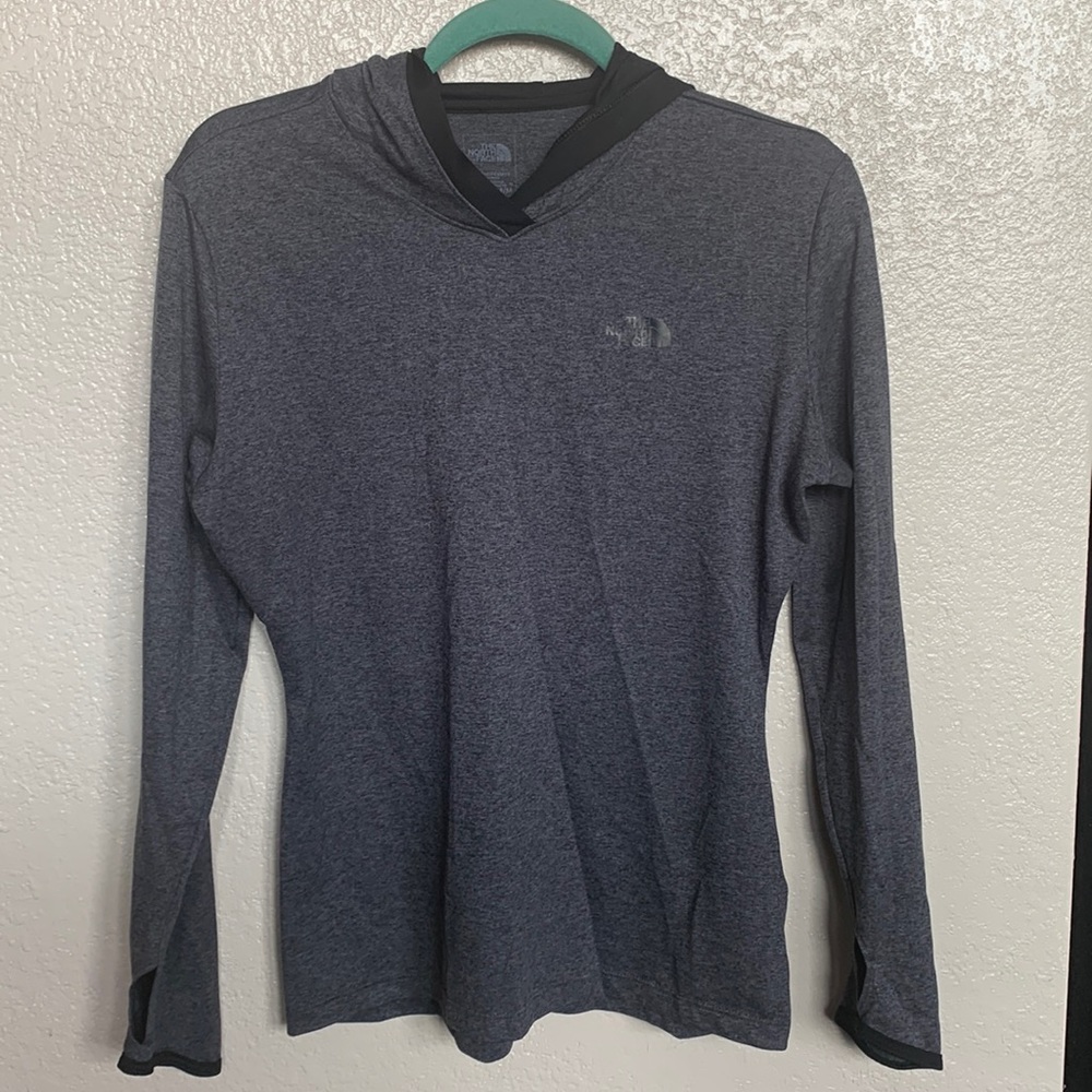North face hooded pullover
